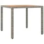 Garden chairs and table with cushions 3 pieces gray PE rattan by vidaXL, Garden sets - Ref: Foro24-3276723, Price: 303,77 €, ...