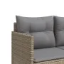 Gartensofa-Set mit Kissen, 5-teilig, beiges synthetisches Rattan von vidaXL, Gartensets - Ref: Foro24-3261524, Preis: 391,62 ...