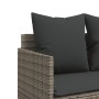 Garden sofa set with cushions 5 pieces gray synthetic rattan by vidaXL, Garden sets - Ref: Foro24-3261547, Price: 393,19 €, D...
