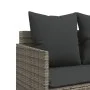 Garden sofa set with cushions 5 pieces gray synthetic rattan by vidaXL, Garden sets - Ref: Foro24-3261547, Price: 415,22 €, D...