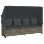 Garden sofa set with cushions 5 pieces gray synthetic rattan by vidaXL, Garden sets - Ref: Foro24-3261553, Price: 456,93 €, D...