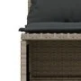 Garden sofa and cushion set 5 pieces light gray synthetic rattan by vidaXL, Garden sets - Ref: Foro24-3261532, Price: 437,34 ...