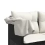 5-piece garden furniture set and black synthetic rattan cushions by vidaXL, Garden sets - Ref: Foro24-3261539, Price: 343,02 ...