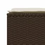 5-piece garden dining set and brown synthetic rattan cushions by vidaXL, Garden sets - Ref: Foro24-3261564, Price: 401,93 €, ...