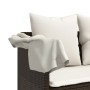 5-piece garden dining set and brown synthetic rattan cushions by vidaXL, Garden sets - Ref: Foro24-3261564, Price: 324,53 €, ...
