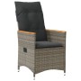 5-piece garden dining set with gray synthetic rattan cushions by vidaXL, Garden sets - Ref: Foro24-3276846, Price: 561,55 €, ...