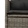 5-piece garden dining set with gray synthetic rattan cushions by vidaXL, Garden sets - Ref: Foro24-3276846, Price: 594,33 €, ...