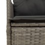 5-piece garden dining set with gray synthetic rattan cushions by vidaXL, Garden sets - Ref: Foro24-3276737, Price: 558,95 €, ...