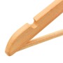 Juego de perchas para ropa 50 uds antideslizantes madera dura de vidaXL, Perchas - Ref: Foro24-289912, Precio: 68,33 €, Descu...