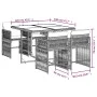 Set de muebles jardín 5 pzas con cojines ratán sintético negro by vidaXL, Garden sets - Ref: Foro24-3211614, Price: 313,68 €,...