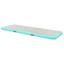 Inflatable gymnastics mat and pump 800x100x10 cm PVC green by vidaXL, Pilates and yoga mats - Ref: Foro24-91929, Price: 198,0...