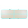 Inflatable gymnastics mat and pump 800x100x10 cm PVC green by vidaXL, Pilates and yoga mats - Ref: Foro24-91929, Price: 198,0...