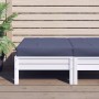 Cojín de muebles de palets tela Oxford azul marino 60x60x10 cm by vidaXL, Cushions for chairs and sofas - Ref: Foro24-379190,...