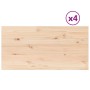 Rechteckiger Tischplatte aus Kiefernholz, 4 Stück, 100x50x2,5 cm. von vidaXL, Tischplatten - Ref: Foro24-847436, Preis: 125,2...