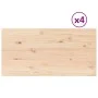 Tablero de mesa rectangular 4 uds madera de pino 100x50x2,5 cm by vidaXL, Table tops - Ref: Foro24-847436, Price: 124,33 €, D...