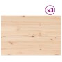 Rechteckiger Tischplatte aus Kiefernholz, 3 Stück, 80x53x2,5 cm. von vidaXL, Tischplatten - Ref: Foro24-847434, Preis: 84,94 ...