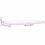 Tablero de mesa rectangular 4 uds madera de pino 100x50x1,7 cm by vidaXL, Table tops - Ref: Foro24-847422, Price: 105,61 €, D...