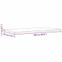 Tablero de mesa rectangular 4 uds madera de pino 100x50x1,7 cm by vidaXL, Table tops - Ref: Foro24-847422, Price: 101,42 €, D...