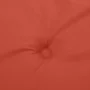 Cojines silla respaldo alto 4 uds tela rojo melange 120x50x4 cm by vidaXL, Cushions for chairs and sofas - Ref: Foro24-400243...