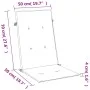Cojines silla respaldo alto 4 uds tela rojo melange 120x50x4 cm by vidaXL, Cushions for chairs and sofas - Ref: Foro24-400243...