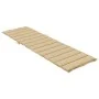 Kissen für Liegestuhl aus meliertem beige Stoff 200x50x4 cm von vidaXL, Kissen für Stühle und Sofas - Ref: Foro24-4002501, Pr...