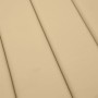 Cojín para tumbona tela beige melange 200x50x4 cm by vidaXL, Cushions for chairs and sofas - Ref: Foro24-4002501, Price: 44,3...