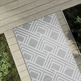 Alfombra de exterior PP ARAKIL gris 80x150 cm by vidaXL, Outdoor protectors - Ref: Foro24-368561, Price: 19,75 €, Discount: %