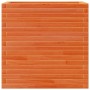 Jardinera madera maciza de pino marrón cera 70x40x68,5 cm by vidaXL, Pots and planters - Ref: Foro24-3282486, Price: 187,88 €...