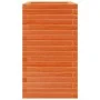 Jardinera madera maciza de pino marrón cera 70x40x68,5 cm de vidaXL, Maceteros y jardineras - Ref: Foro24-3282486, Precio: 18...