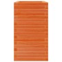 Jardinera madera maciza de pino marrón cera 70x40x68,5 cm by vidaXL, Pots and planters - Ref: Foro24-3282486, Price: 187,88 €...