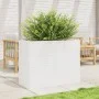 Jardinera madera maciza de pino blanco 90x40x68,5 cm by vidaXL, Pots and planters - Ref: Foro24-3282490, Price: 217,50 €, Dis...