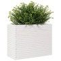 Massive Blumenkasten aus weißem Kiefernholz 90x40x68,5 cm von vidaXL, Töpfe und Pflanzgefäße - Ref: Foro24-3282490, Preis: 22...