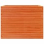 Jardinera madera maciza de pino marrón cera 90x60x68,5 cm by vidaXL, Pots and planters - Ref: Foro24-3282501, Price: 254,92 €...