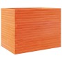 Jardinera madera maciza de pino marrón cera 90x60x68,5 cm by vidaXL, Pots and planters - Ref: Foro24-3282501, Price: 254,92 €...