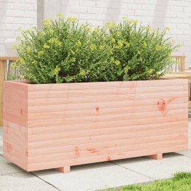 Jardinera madera maciza de abeto Douglas 110x40x49,5 cm