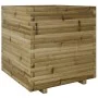 Jardinera madera de pino impregnada 70x70x72,5 cm de vidaXL, Maceteros y jardineras - Ref: Foro24-3282588, Precio: 230,43 €, ...