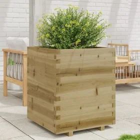 Jardinera madera de pino impregnada 60x60x72,5 cm by vidaXL, Pots and planters - Ref: Foro24-3282583, Price: 197,76 €, Discou...