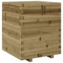 Jardinera madera de pino impregnada 60x60x72,5 cm de vidaXL, Maceteros y jardineras - Ref: Foro24-3282583, Precio: 200,70 €, ...