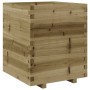 Jardinera madera de pino impregnada 60x60x72,5 cm de vidaXL, Maceteros y jardineras - Ref: Foro24-3282583, Precio: 200,70 €, ...