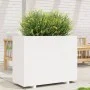 Jardinera madera maciza de pino blanco 90x40x72,5 cm by vidaXL, Pots and planters - Ref: Foro24-3282595, Price: 236,72 €, Dis...