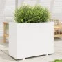 Jardinera madera maciza de pino blanco 90x40x72,5 cm by vidaXL, Pots and planters - Ref: Foro24-3282595, Price: 236,72 €, Dis...
