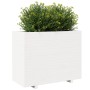 Massive Blumenkasten aus weißem Kiefernholz 90x40x72,5 cm von vidaXL, Töpfe und Pflanzgefäße - Ref: Foro24-3282595, Preis: 23...