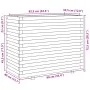 Jardinera madera maciza de pino blanco 90x40x72,5 cm by vidaXL, Pots and planters - Ref: Foro24-3282595, Price: 236,72 €, Dis...