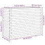 Massive Blumenkasten aus weißem Kiefernholz 90x40x72,5 cm von vidaXL, Töpfe und Pflanzgefäße - Ref: Foro24-3282595, Preis: 23...