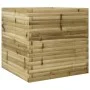 Jardinera de madera de pino impregnada 70x70x68,5 cm by vidaXL, Pots and planters - Ref: Foro24-3282478, Price: 207,97 €, Dis...