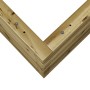 Jardinera de madera de pino impregnada 70x70x68,5 cm by vidaXL, Pots and planters - Ref: Foro24-3282478, Price: 210,94 €, Dis...