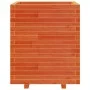 Jardinera madera maciza de pino marrón cera 60x60x72,5 cm by vidaXL, Pots and planters - Ref: Foro24-3282581, Price: 220,63 €...