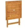 Juego de bistro de 3 piezas tela madera maciza estampado hojas by vidaXL, Garden sets - Ref: Foro24-3281872, Price: 158,21 €,...