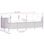 Juego de sofás jardín con cojines 5 pzas ratán sintético beige by vidaXL, Garden sets - Ref: Foro24-3261525, Price: 413,78 €,...