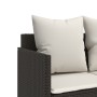 Garten-Essgruppe, 5-teilig, mit braunen Kunststoff-Rattan-Kissen. von vidaXL, Gartensets - Ref: Foro24-3261546, Preis: 400,09...